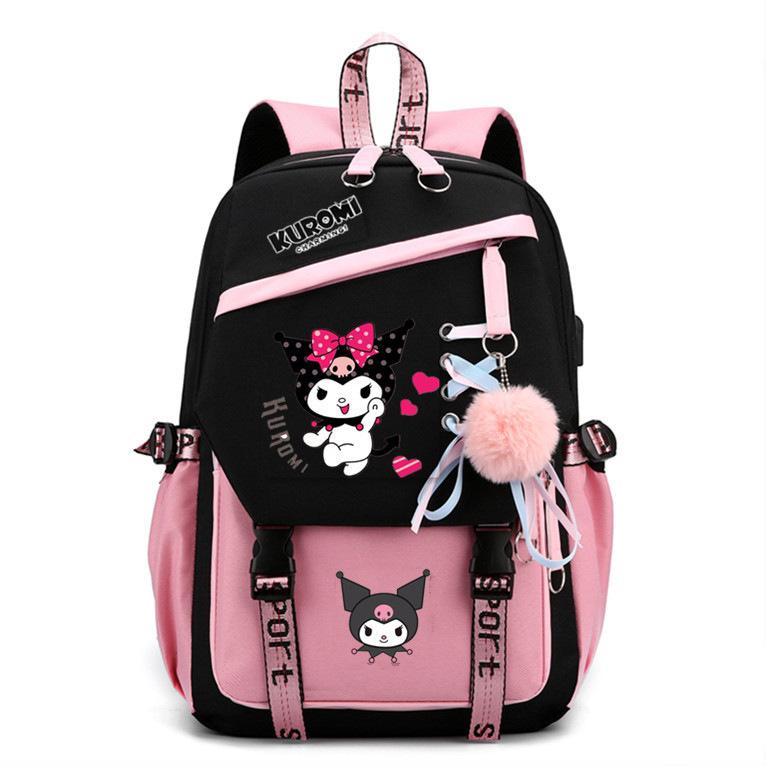 Surrounding Cute Cartoon Female Middle School Student Schoolbag Backpack Japanese Girl Heart Backpack