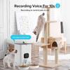 6L Automatic Pet Feeder for Cats WiFi Smart Stainless Steel Tow Bowl Dog Feeder Large Capacity Timed Feed Trough Fo Wifi