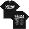 Vintage Washed Dani Martín 25th Anniversary Tour Pop Rock Printed Cotton T-shirt Men Women Tee Summer Casual Fashion Clothing Tops Streetwear