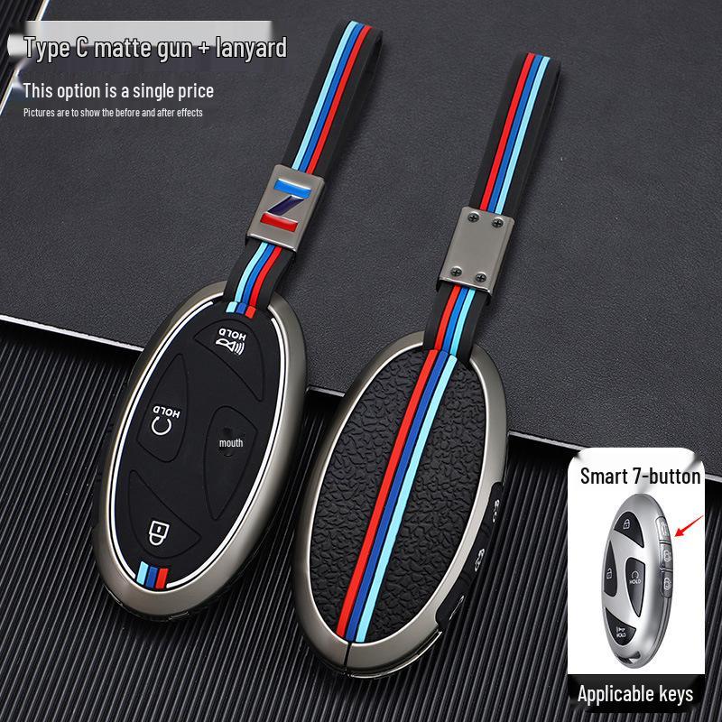 2024 Hyundai Sonata 11. Generation & Ioniq 6 Schlüsselhülle mit Legierungs-Schlüsselanhänger