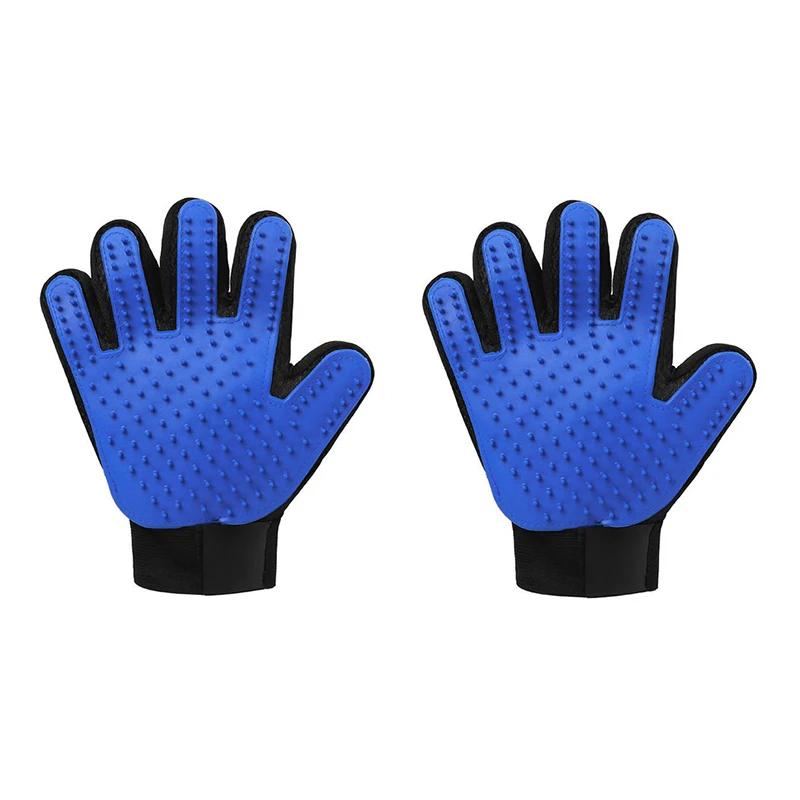 

Cat Grooming Glove Pet Glove Cat Hair Deshedding Brush Gloves Dog Comb for Cats Bath Hair Remover Clean Massage Brush for Animal 2pcs