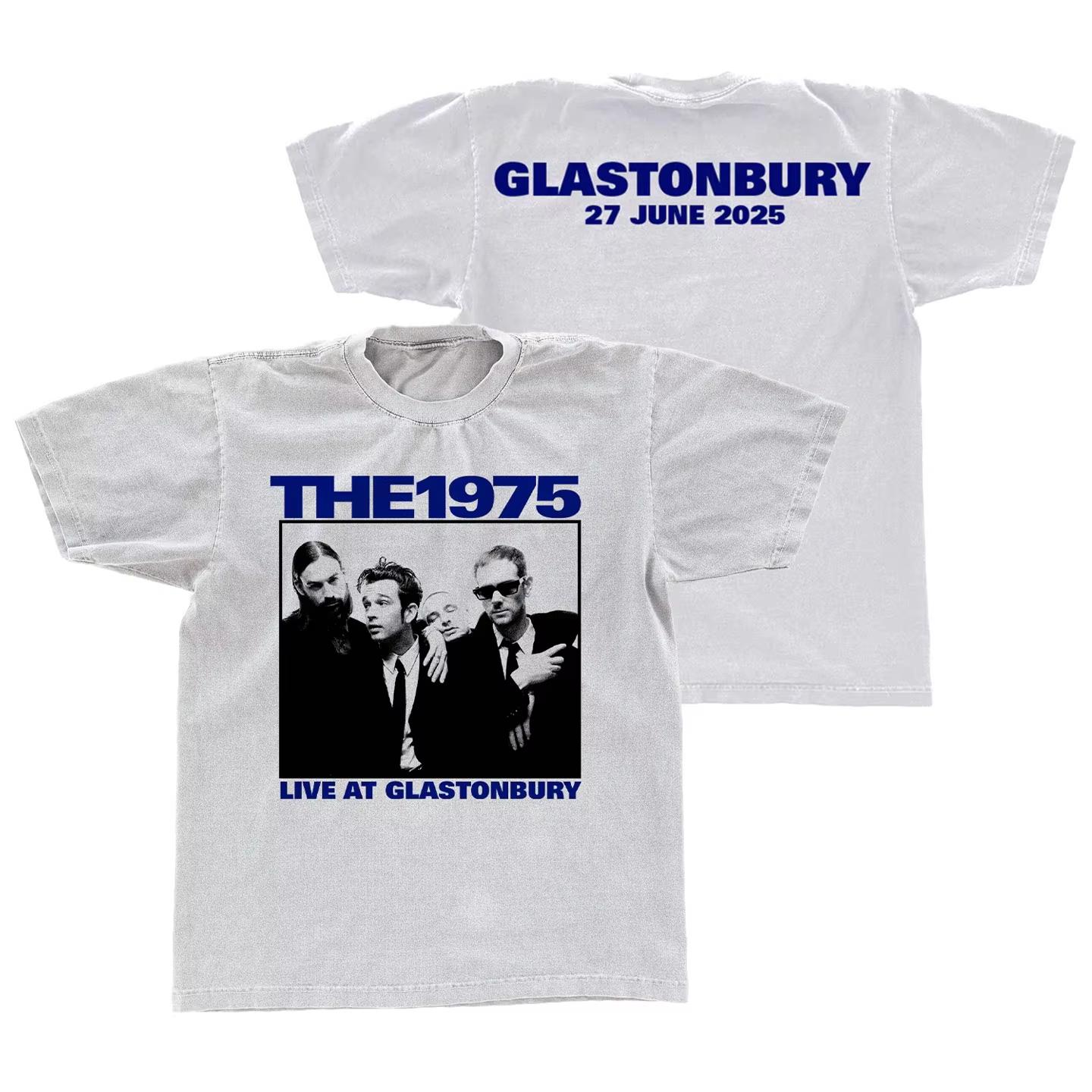

2026 THE 1975 Band Alternative Rock Short Sleeved Album Casual Tshirt Unisexs and Womens Luxury Ins Y2k S