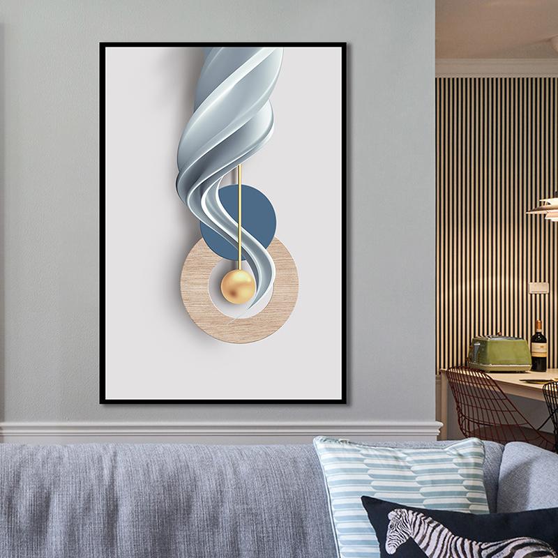 New Art Cloth Geometric Abstract Strange Irregular Artwork Decorative Painting Home Wall Decoration Hanging Painting Canvas Painting Wall Art Picture