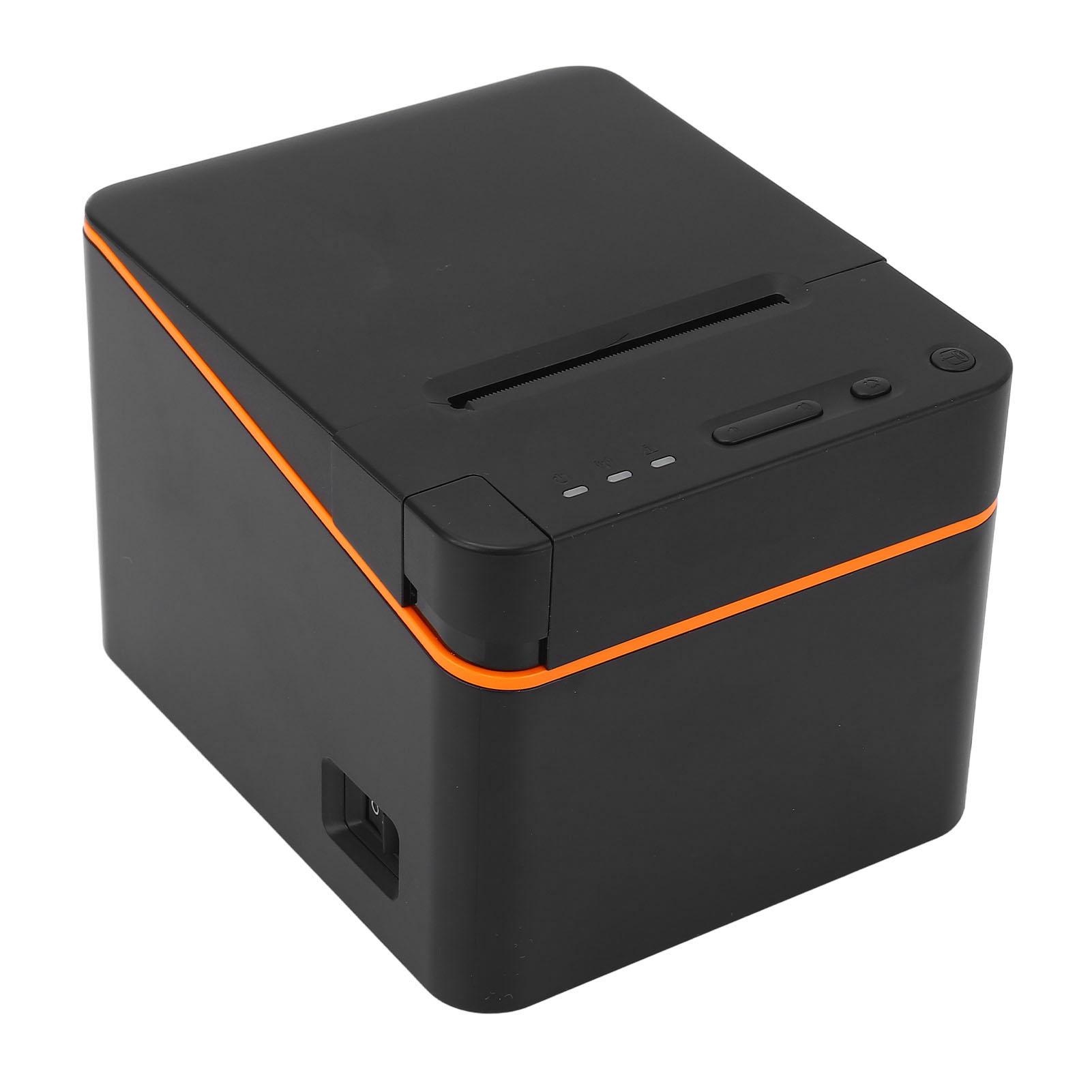 Termální účtenková tiskárna Bluetooth USB 80mm 3 1/8 Šířka Štítek 250 mm/s s Automatickou řezačkou pro Malé podniky EU