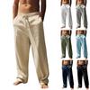 Men Loose Breathable Casual Hip Hop Straight Long Cargo Pants