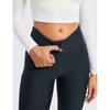 CRZ YOGA Women's Winter Fleece-Lined Yoga Leggings, High-Waisted, Sweat-Wicking, Quick-Drying, Cold Protection, 28-Inch Inseam, Dark Navy, Size XS