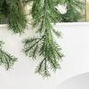 Christmas Immortal Bouquet Green Plant Wall Decoration, Simulated Hanging Hanging Green Leaf Plant Home Decoration