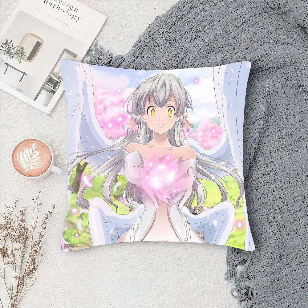 Elizabeth Liones Anime The Seven Deadly Sins Pillow Case Sofa Cushion Cover Room Home Decoration