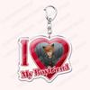 Portachiavi Carino I Love My Boyfriend Chibi per Accessori Law Pet Strade Lawrence Ren Hana Owo Portachiavi Gioielli Amici Fan Regali