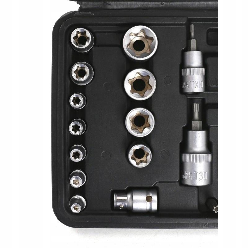 Torx Bit and Socket Set, 30-Piece Torx Case
