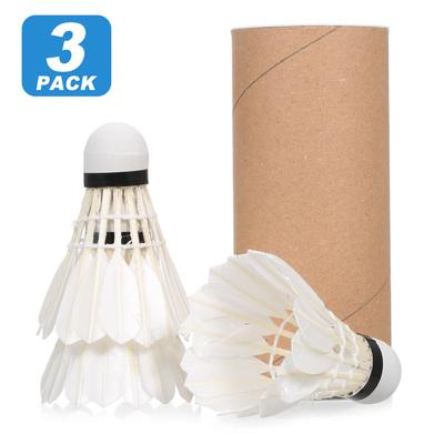 3 volani da badminton per interni ed esterni, palline da badminton, volano antivento con grande