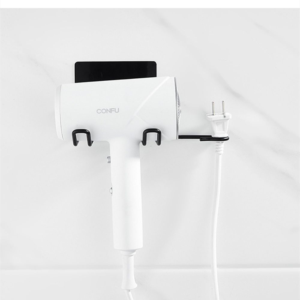 

Dressing Room Waterproof Moisture-proof Wall Mounted Storage Rack Punch-free Not easy to rust