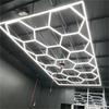 Honeycomb Hexagonal Garage & Car Wash Waterproof Lights - 110V/220V