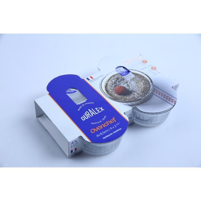 Ramekin - DURALEX - Ovenchef Transparent - 8.5 Cm - Tempered Glass - Transparent