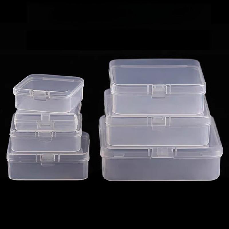 Screw Small Tool Accessories Packaging Box Reusable Home Sundry Items Storage Casket Transparent PP Plastic Packaging Boxes