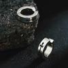 Retro Cross Non Pierced Ear Clips For Men Women Stainless Steel Clip On Earrings Punk Gothic Rock Hiphop Unisex Zircon Gift