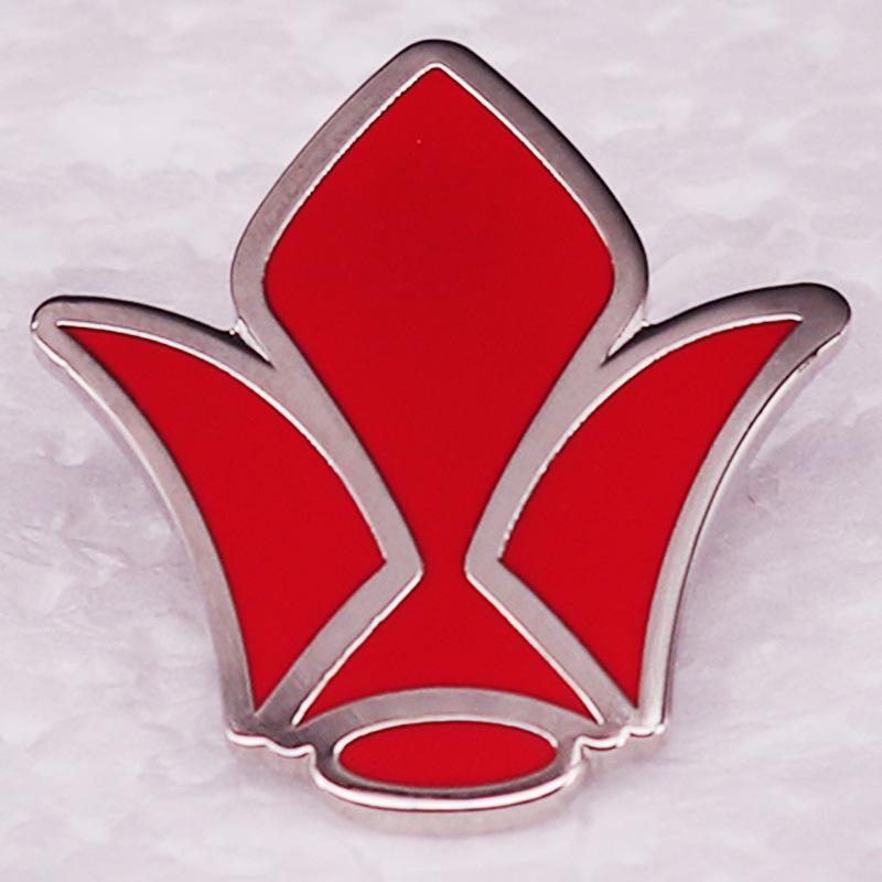 Anime-Themed Brooch Set