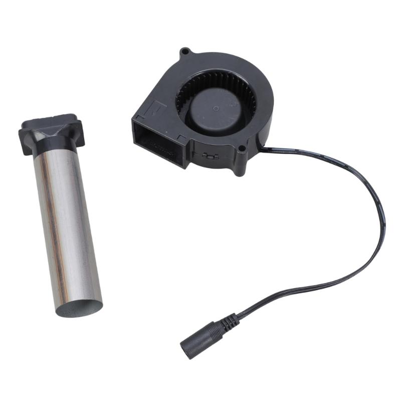 Outdoor Cooking BBQ Fan Charcoal Blower Portable Barbeque Air Blower 3700RPM for Barbecue Picnic Camping