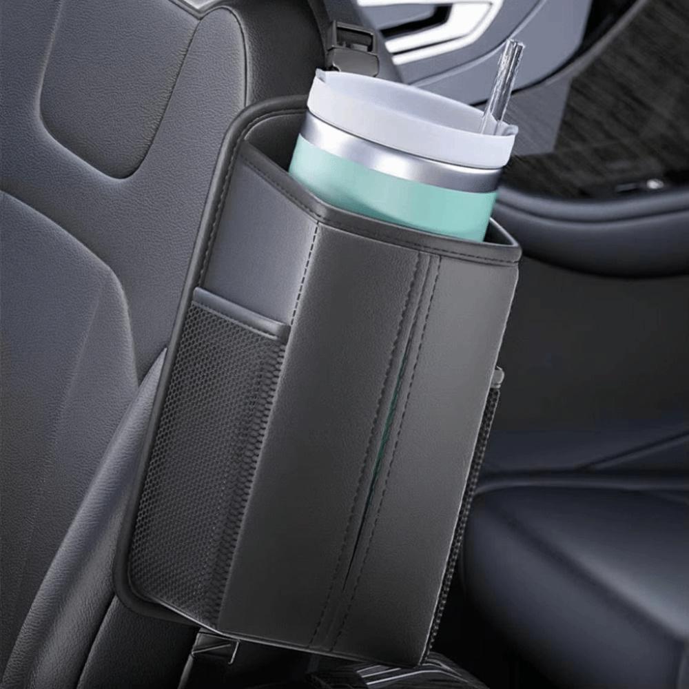 Folding Design Auto Interior Seat Organizer Center Console Tissue Bag  Car Storage