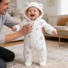 Unisex Baby Flanell Strampler - Warm, Verdickt Herbst/Winter Krabbelanzug für Neugeborene & Kleinkinder
