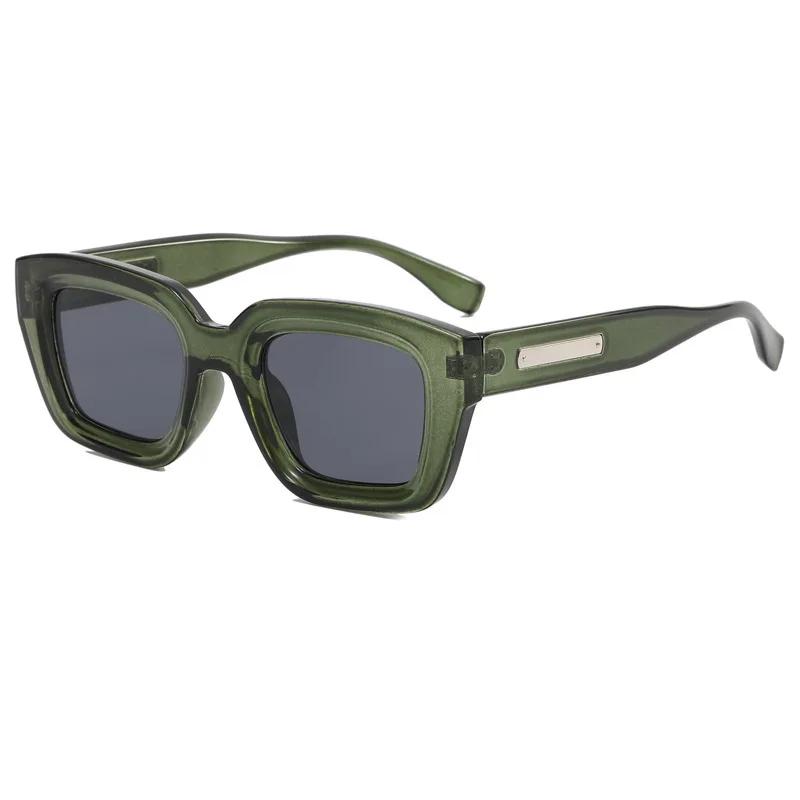 New Fashion Cat Eye Sunglasses Women Men Pc Black Lens Frame Vintage Simple Style Brand Designer Casual Eyewear UV400