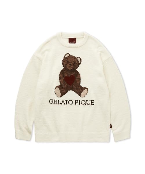 

Valentine HOMME Baby Moco Heart Bear JQD Пуловер PMNT251050 CRM [Gelato Pique] Мужской