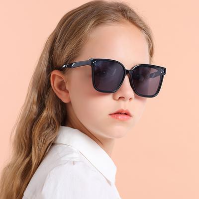 Dziecięce Okulary Przeciwsłoneczne Duża Oprawka Modne Osłona Przeciwsłoneczna Anty-ultrafioletowe Silikonowe Polaryzacyjne Okulary Dziecięce 23048 23048