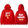 Black Sabbath Ozzy Osbourne Vol 4 Album Hoodie Männer Frauen Heavy Metal Rockband Streetwear Mann Vintage Oversized Pullover Hoodies