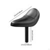 Child Bike Seat Non-Slip Waterproof PU Leather Bicycle Saddle
