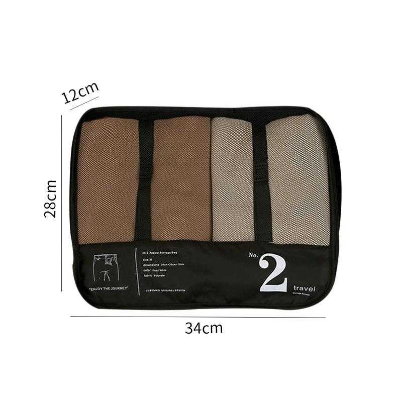 Storage Compression Bags Travel Sixpiece For Clothes And Underwear
