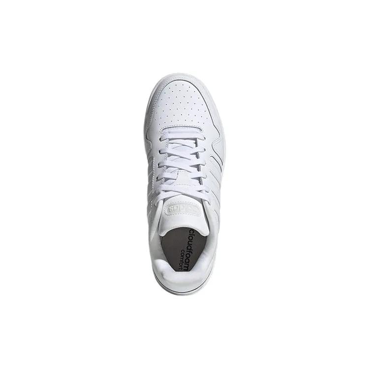Adidas Neo Postmove Synthetic Leather Comfortable Low top Skateboard Shoes Women's Cloud White (Unisex) Skate Shoes H00456