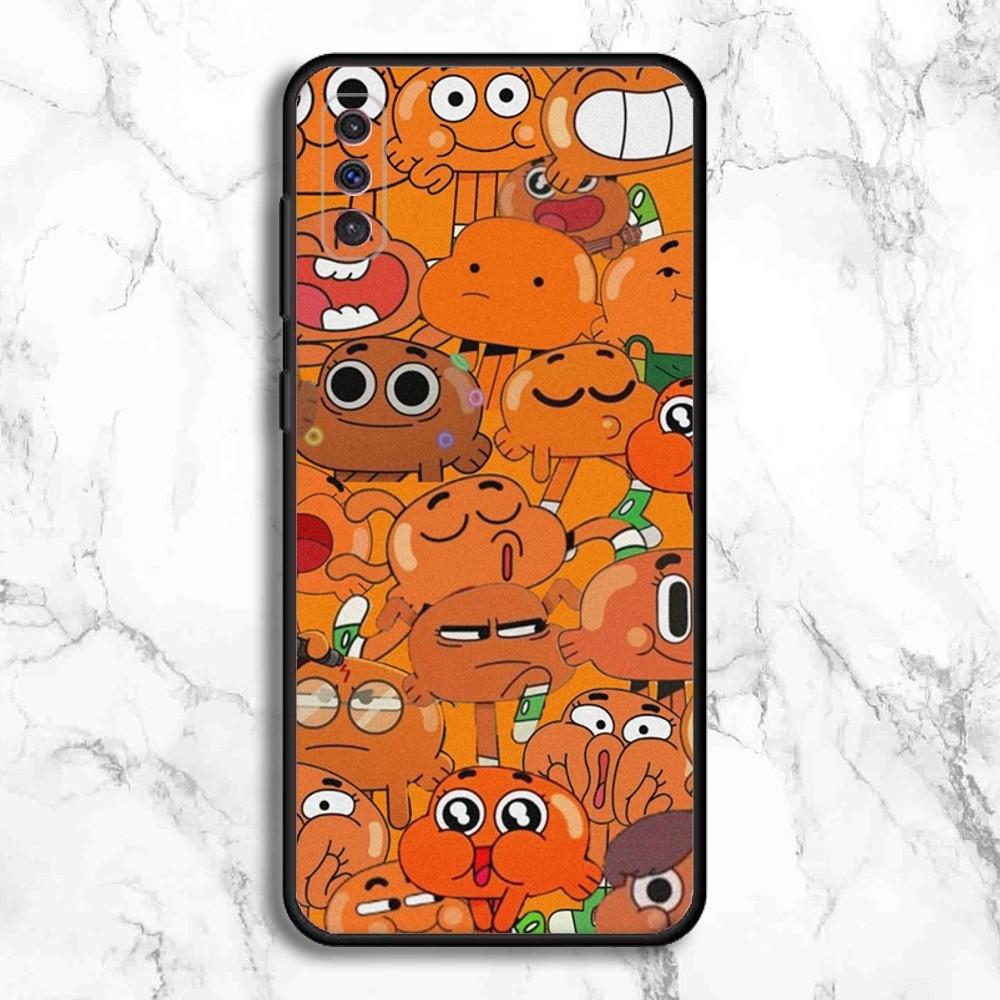 The Amazing World of G-Gumball Phone Case For Samsung Galaxy A13,A21s,A22,A31,A32,A52,A53,A71,A80,A91 Soft Black Phone Cover