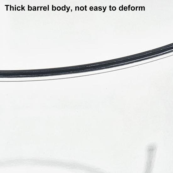 Pressing Ring Design Trash Can Anti-deform PET Rubbish Container Waste Bucket Kitchen Tool