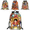 Grande Capacità Anime One Piece Monkey D. Zaino di Luffy per la Scuola e i Viaggi