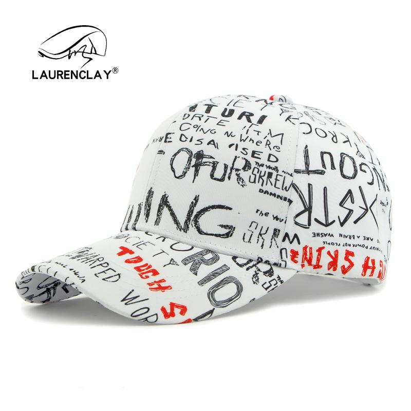 

Ветрозащитная кепка с граффити, мужская, уличная мода, с принтом алфавита, бейсболка с жестким верхом, женский тренд Adjustable белый