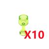 MOC City Building Blocks Character Small Particle Compatible Accessories Brick Wine Bottle Goblet Pentagram Rod Box Toy S026
