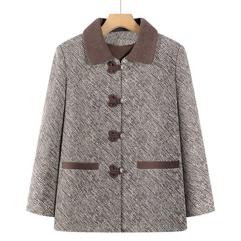 

Elegant Spring and Autumn Cardigan for Seniors 2XL (105-120kg)