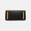[Pre-Owned] Society Exclusive Logo Monogram Print Strapless Leather Tote Bag - Very Good #CKVJM7