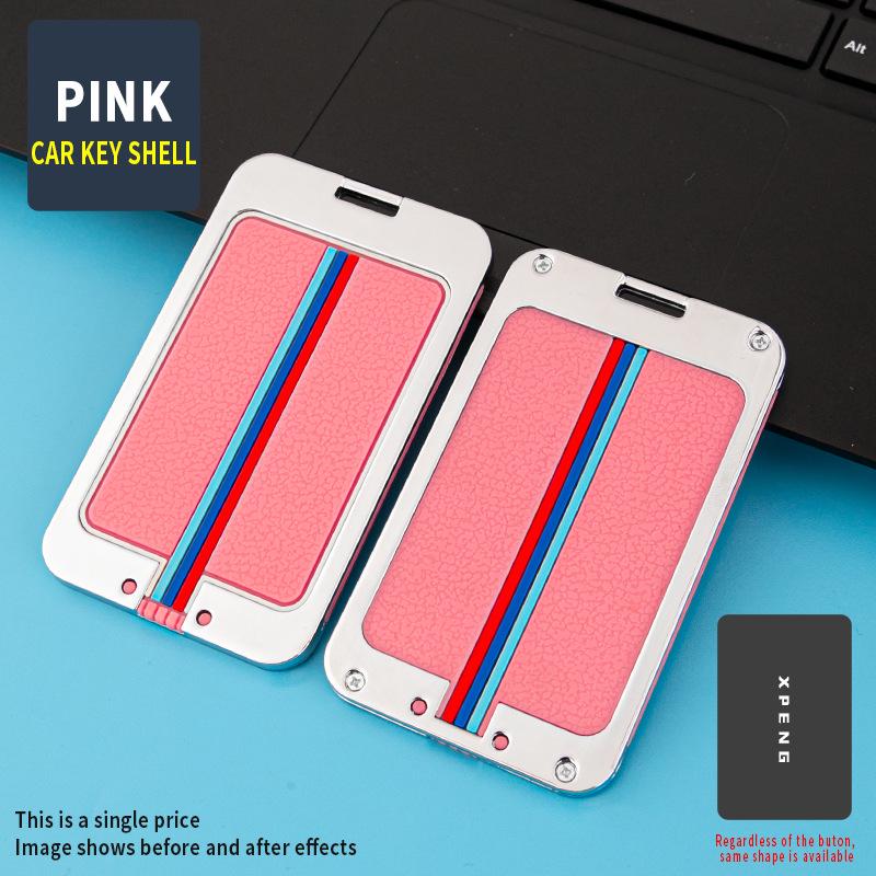 XPeng P7 Card Key Case with NFC Shell for NIO ES6/ES8/EC6 - Unisex Key Bag with Buckle