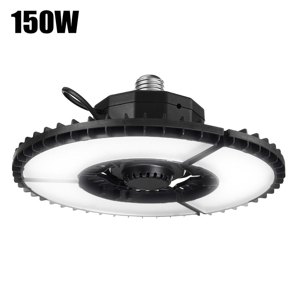 300W/200W 13500LM 315LED Pliable UFO LED High Bay Lights Lumière LED de Garage Éclairage Industriel Entrepôt Lampes LED High Bay