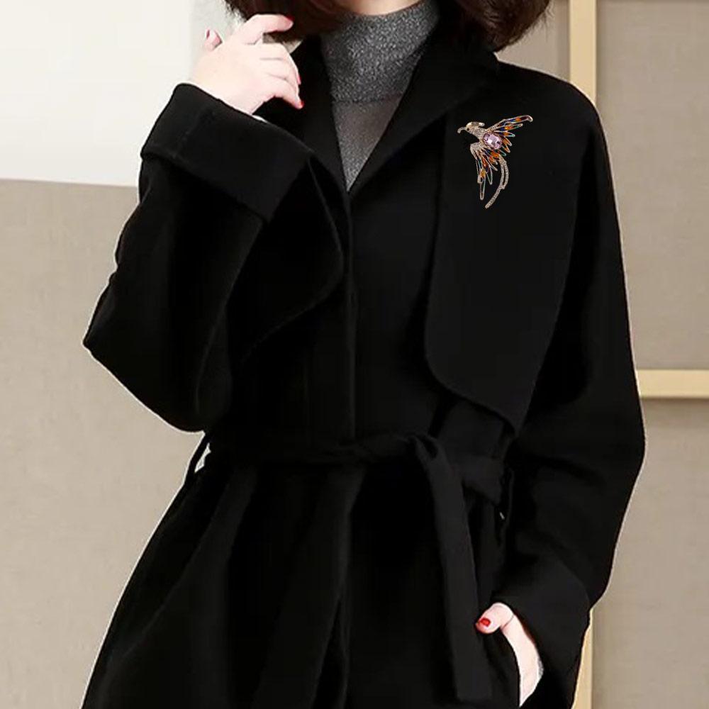 For Girls Collar Pins Chinese Style Brooches Badges Pin Crystal Brooches Korean Pin Bird Brooches