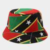 Cappello da Sole A Doppia Faccia Con Visiera Corta Per Protezione Solare All'Aperto - Coppa del Mondo di Calcio