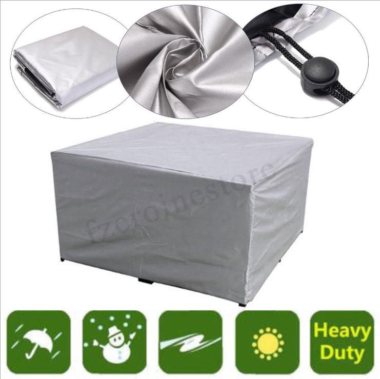 In-Stock Waterproof Outdoor Furniture Cover for Courtyard Table and Chairs