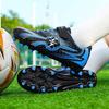 28-39 Boys Football Boots AG/TFSpike Rubber Soft Sole Kid's Professional Artificial Turf Training Football Boots for Girls