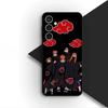 Handyhülle für Samsung Galaxy S25 S24 S23 FE Ultra Plus S7 Edge S25+ S23+ A56 5G Hülle Weiche Hülle Schmerz Narutos Akatsuki Poster