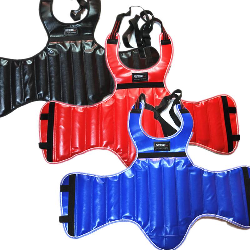 Sagitar PU Leather Boxing Chest  Back Protector Vest Sagitar