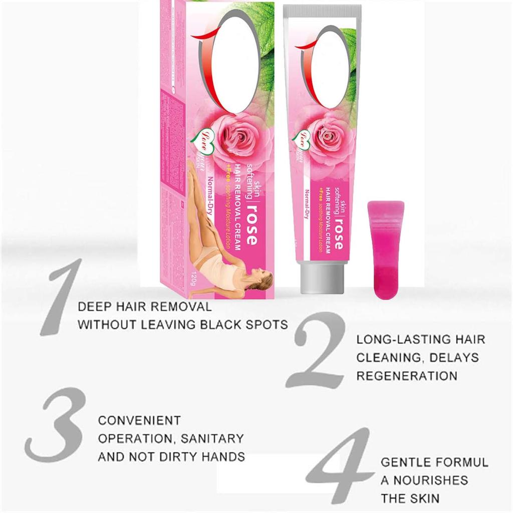 Hair Removal Cream, Hair Removal Cream for Men and Women, Hair Removal Cream for Face Armpits and Legs Private Parts, Flawless Depilatory Cream