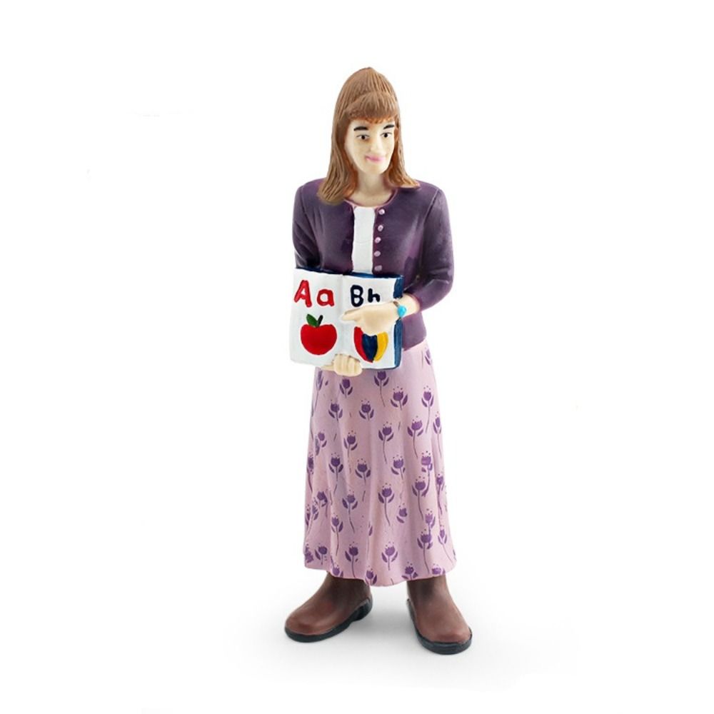 Teacher Chef Realistic Human Figurine Nurse Figurines Professionals People Model  Collection