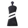 Golf Headcover for Utility Clubs with Adapter Single Item (UT), Waterproof, Tag, Plain, (Black)