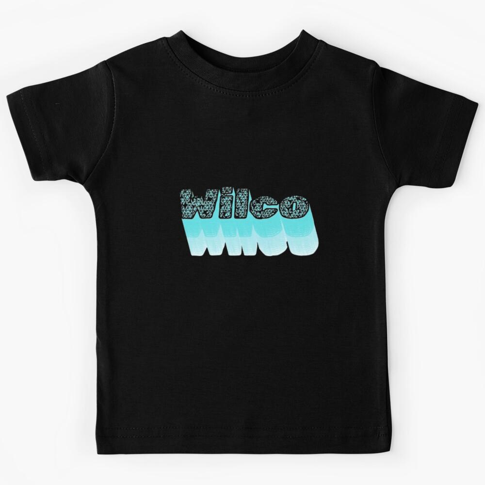 Wilco vintage typography style 70S 1 Kids T-Shirt 110